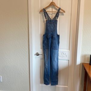 Madewell skinny denim overalls medium